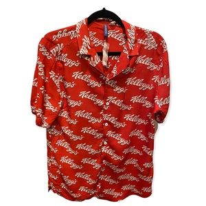 Men’s Kellogg’s camp shirt in medium